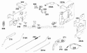 Controls Diagram and Parts List for 257707-0127-01  Briggs and Stratton Engine
